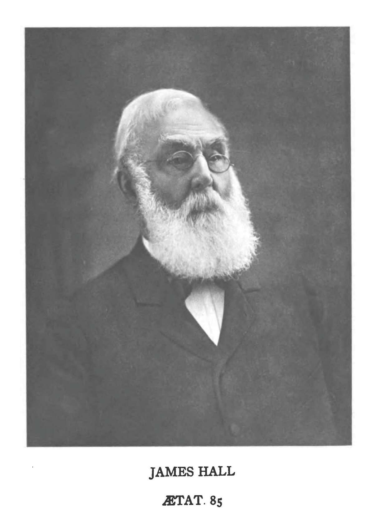 James Hall(18111898) Father of modern geology, founder of the New York State Museum