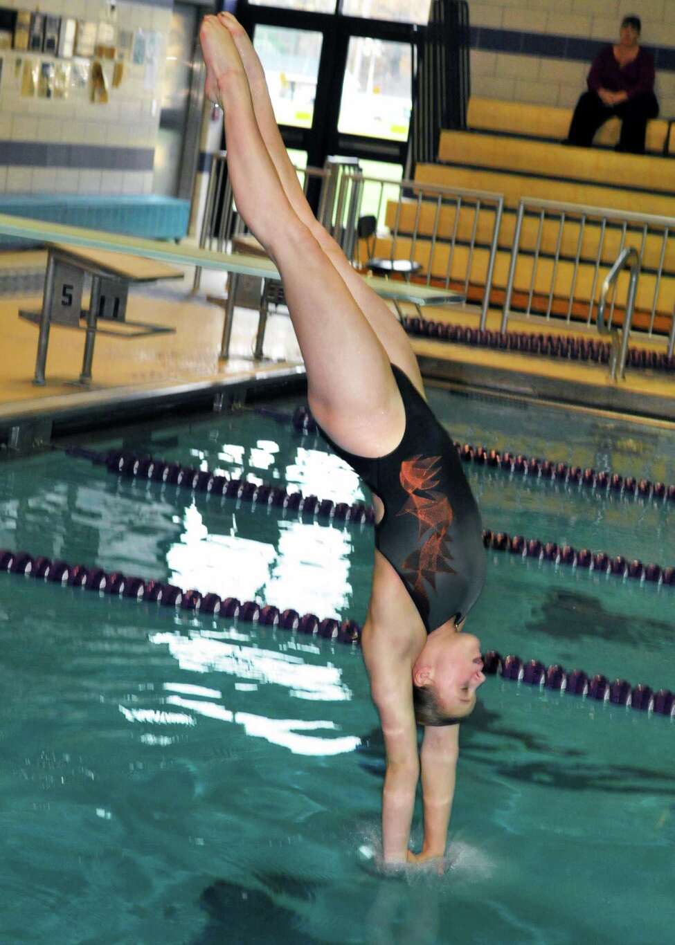Ballston Spa diver pleased to be back