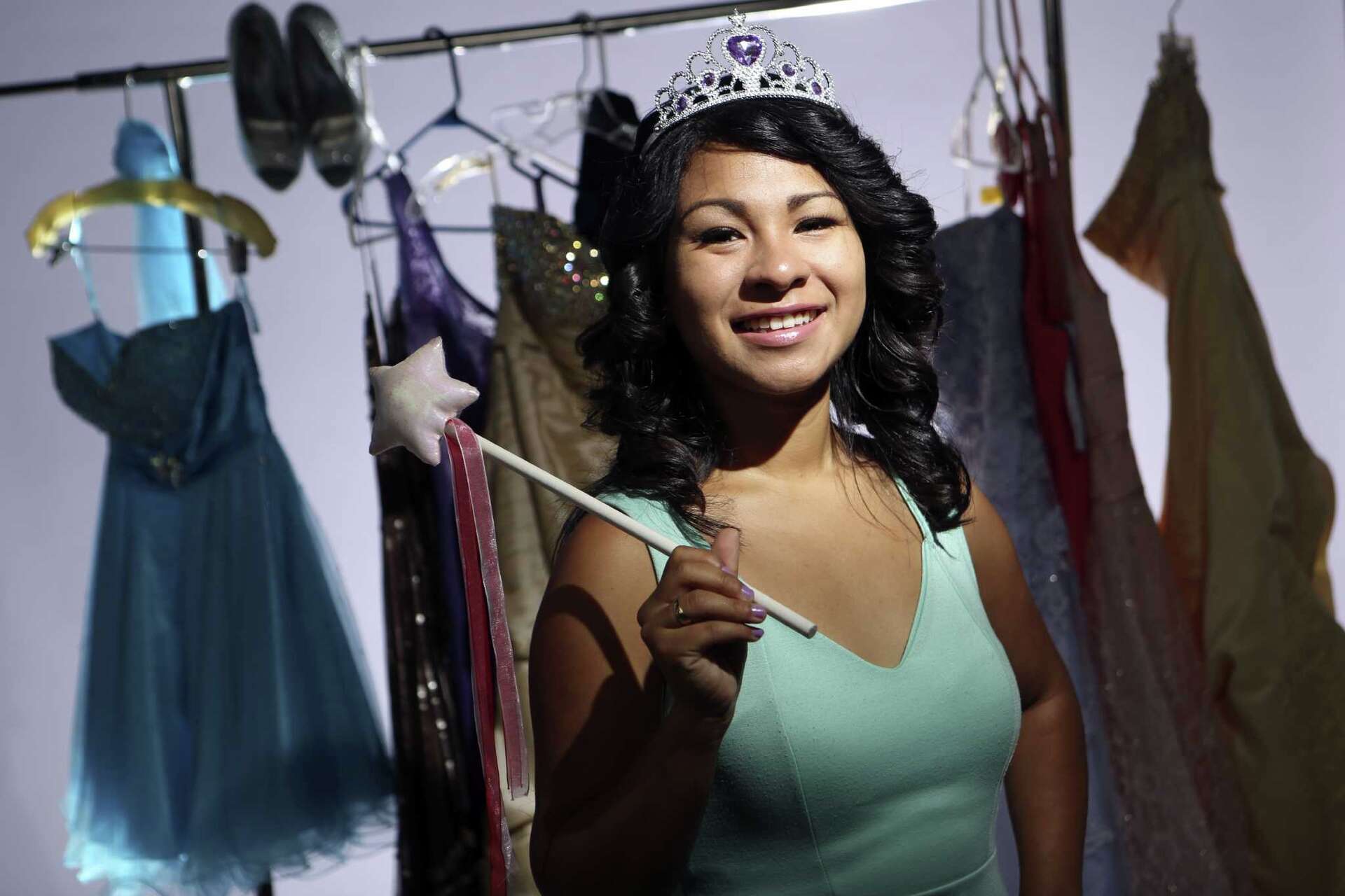 The Fairy God Mother Project gives prom dresses to girls