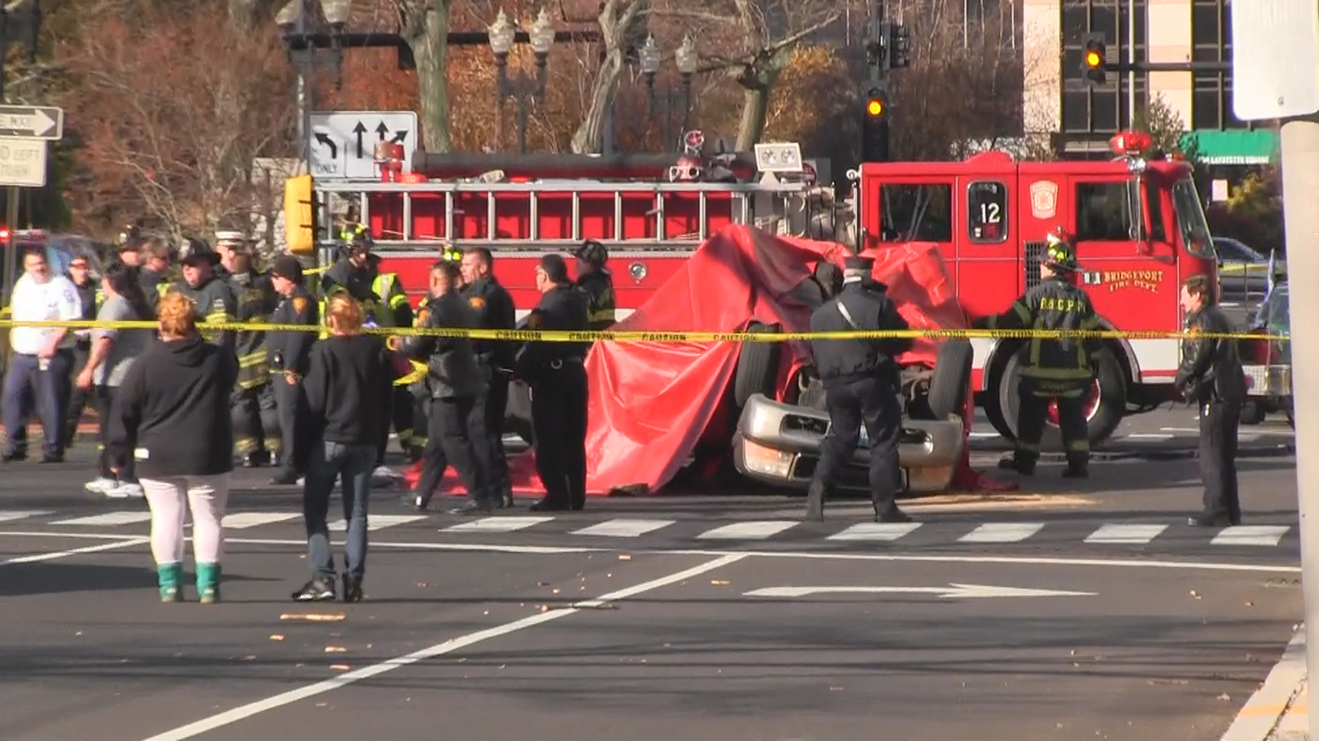 Woman killed in Bridgeport crash