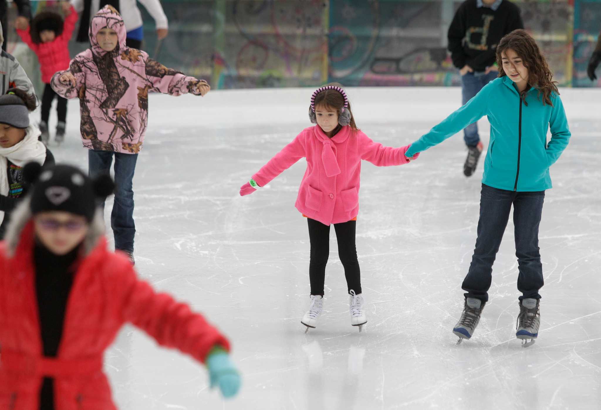 Ice skating returns to Discovery Green just in time for the holidays