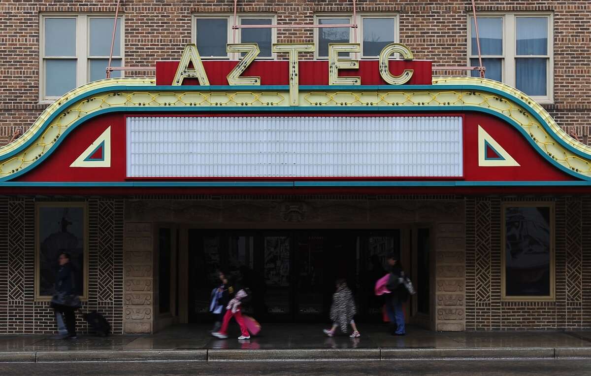 The new Aztec Theatre