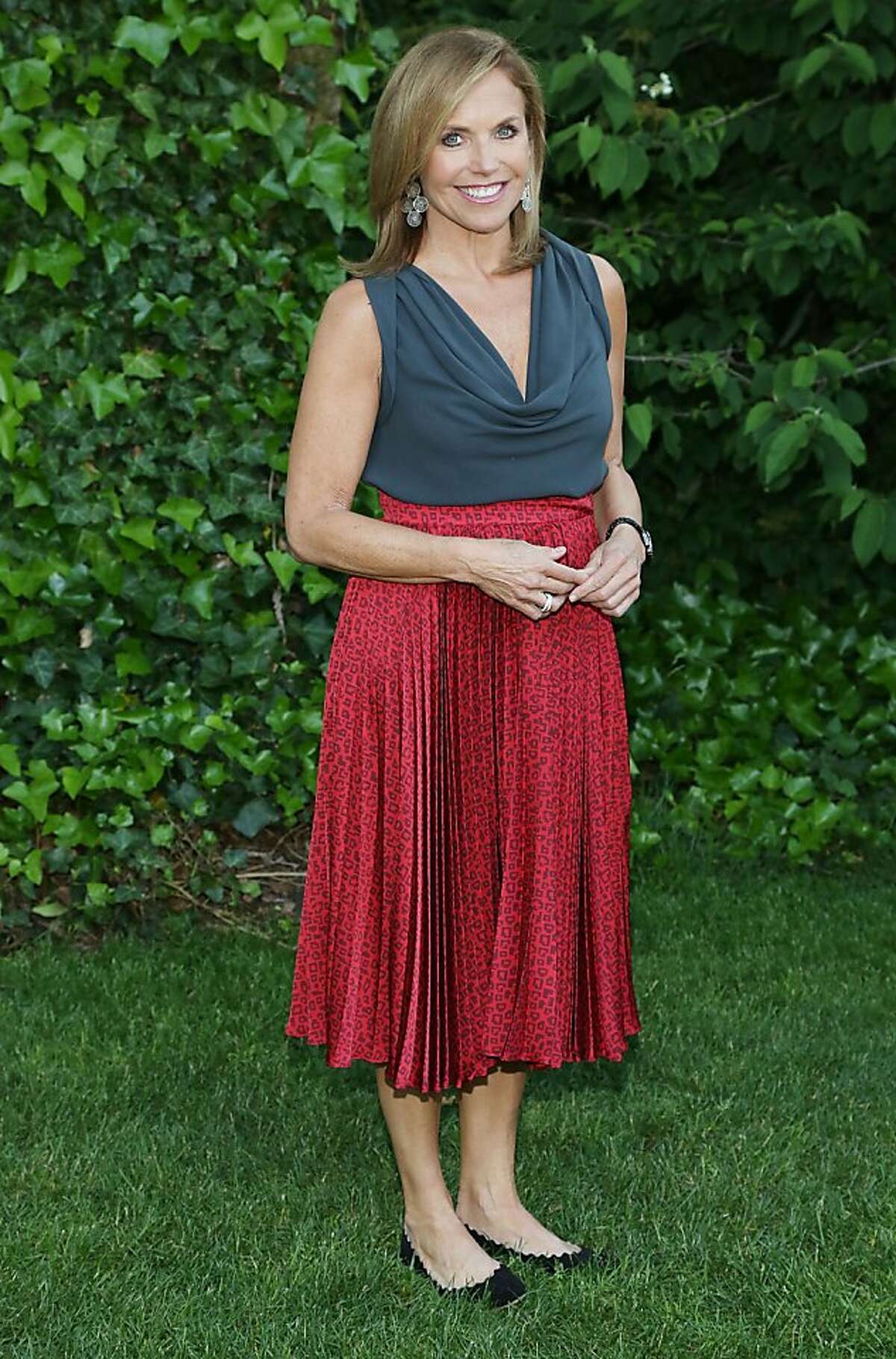 FILE - NOVEMBER 25, 2013: It was reported that Katie Couric will anchor a news program for Yahoo! November 25, 2013 NEW YORK, NY - MAY 30: Katie Couric attends The Bette Midler NYRP 18th Annual Spring Picnic at Gracie Mansion on May 30, 2013 in New York City. (Photo by Rob Kim/Getty Images)