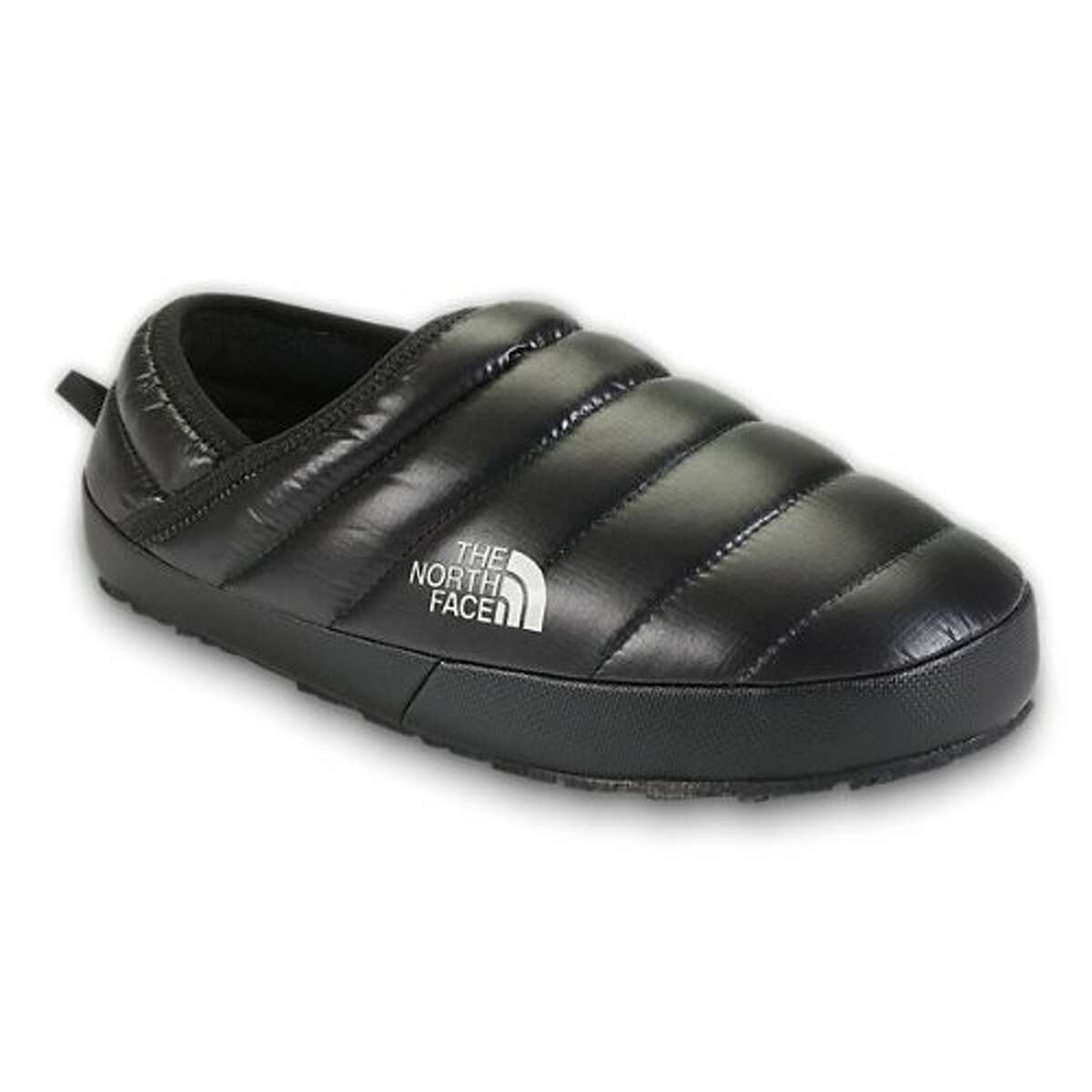 The North Face Thermoball Traction Mule Shiny Black Mens Slippers Amazon.com price: $49.95 Make sure his feet are cozy while he climbs Mount Washington this winter. Buy It Now