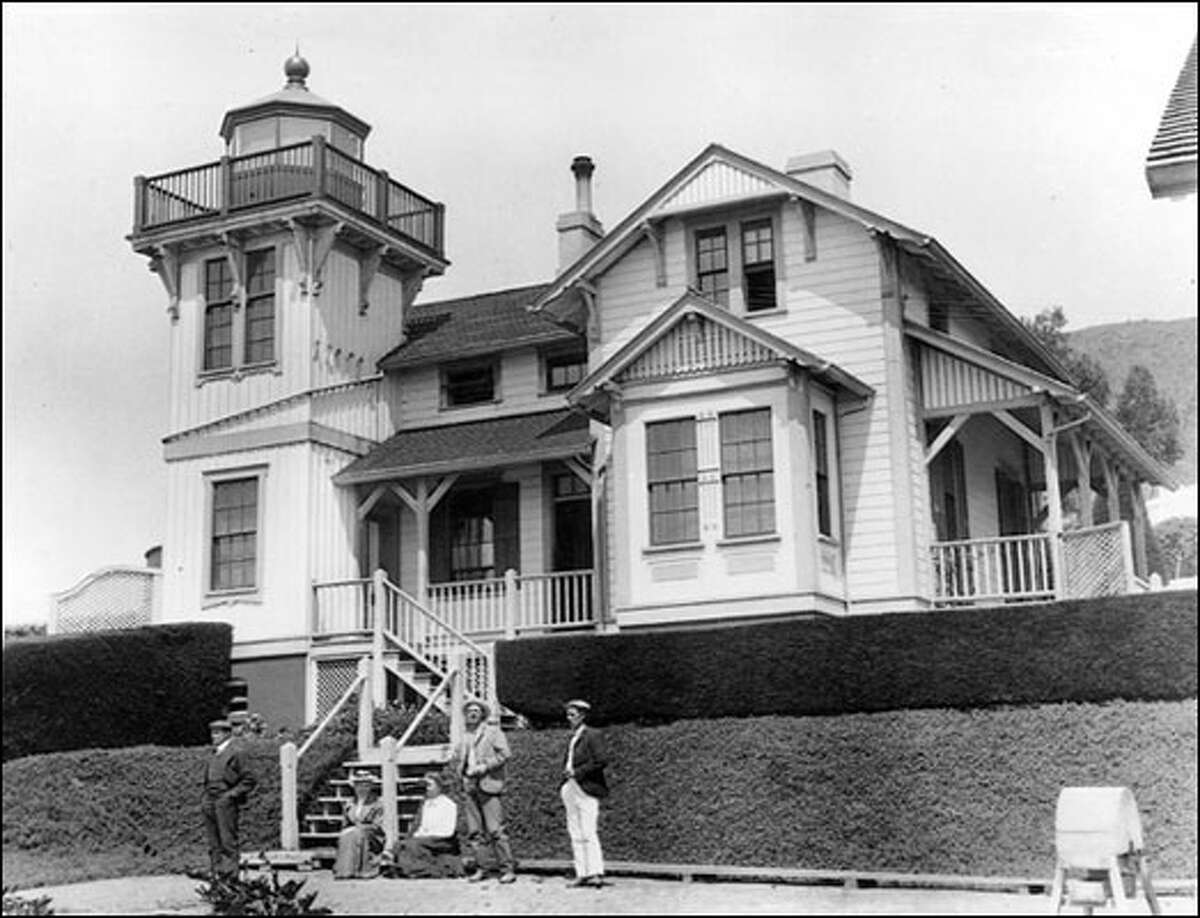 The Point San Luis Lighthouse was built in 1890 after a ship named Queen of the Pacific foundered on rocks in the middle of a foggy night, about 500 feet from the Port Harford Pier.