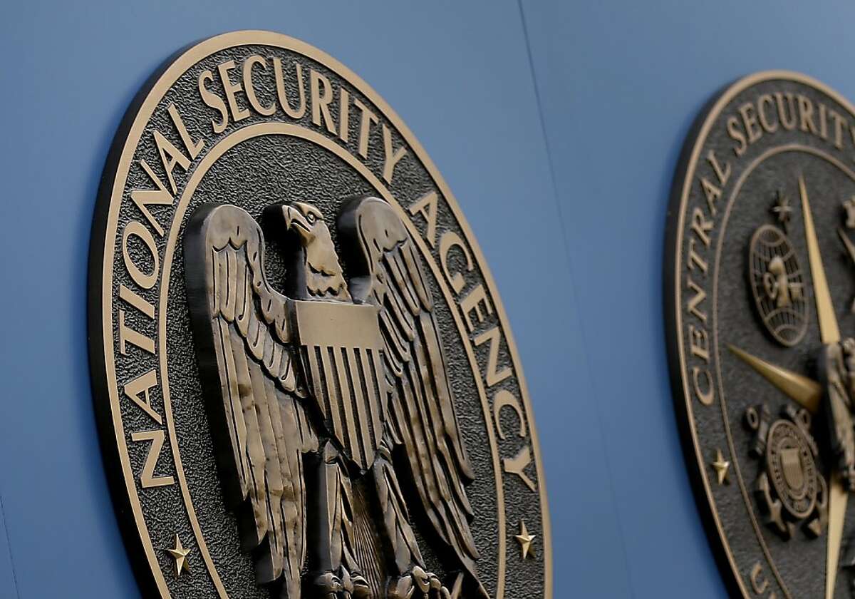 A sign stands outside the National Security Administration (NSA) campus on Thursday, June 6, 2013, in Fort Meade, Md. Another release of declassified government surveillance documents is underway as part of an ongoing civil liberties lawsuit. The Obama administration published more than 1,000 pages of once-secret court opinions and National Security Agency procedures on the website of the Office of the Director of National Intelligence on Nov. 18, 2103. (AP Photo/Patrick Semansky)