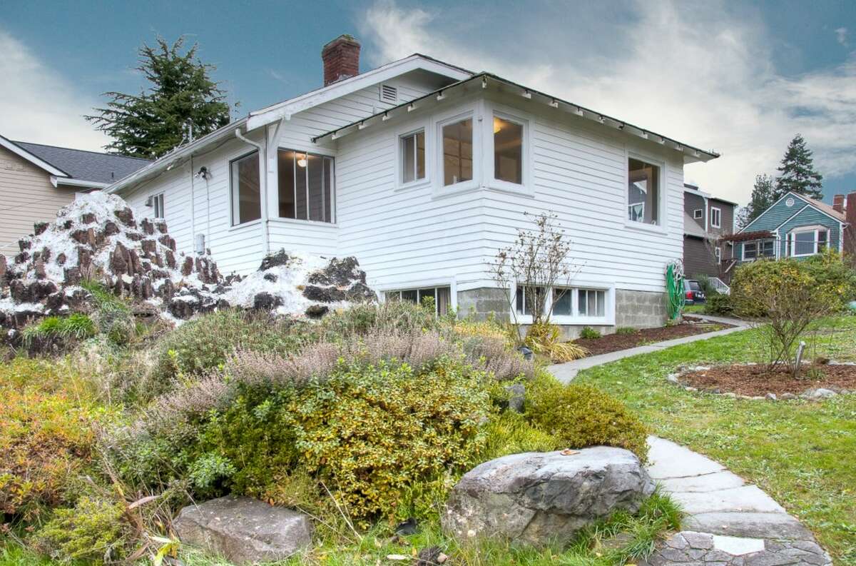 West Seattle home, noted rock garden for sale