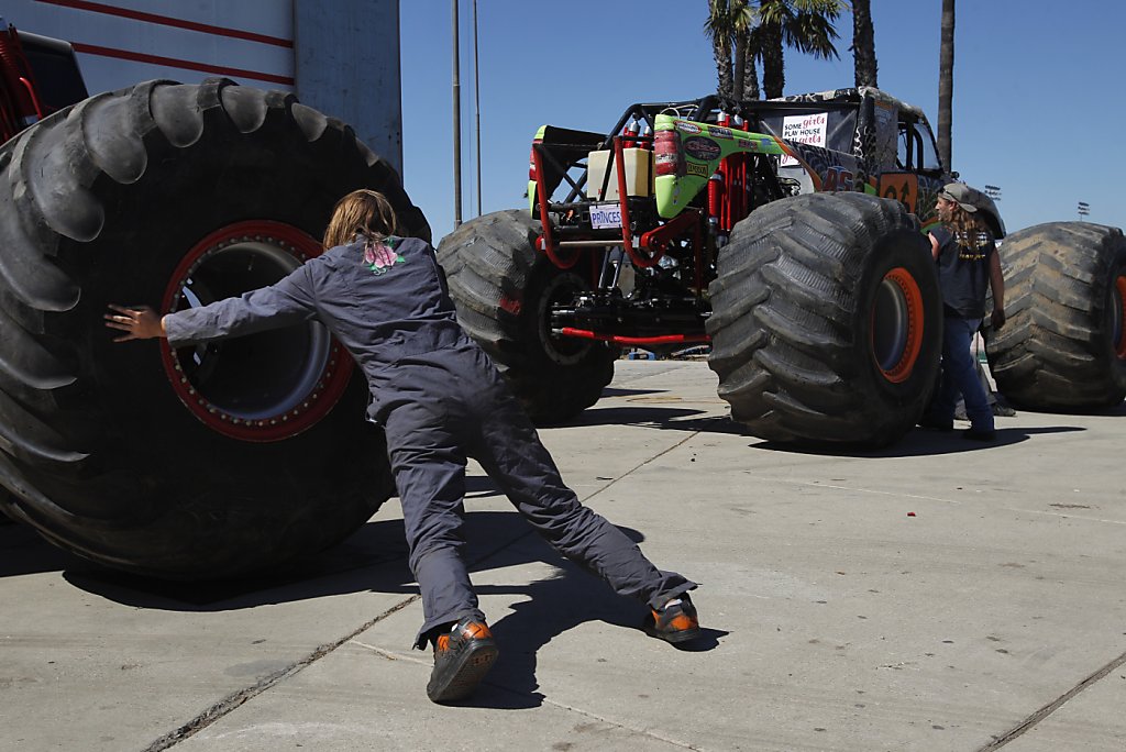 Keeping Up with the Country's Youngest Female Monster-Truck Driver