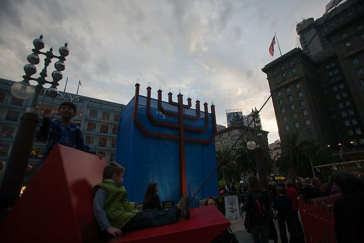 Hanukkah Menorah Lighting at Union Square