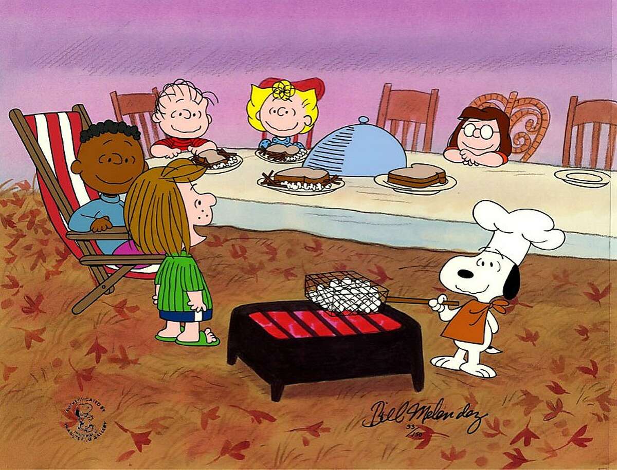 No Thanksgiving would be complete without "A Charlie Brown Thanksgiving."It airs at 7 p.m. on ABC.