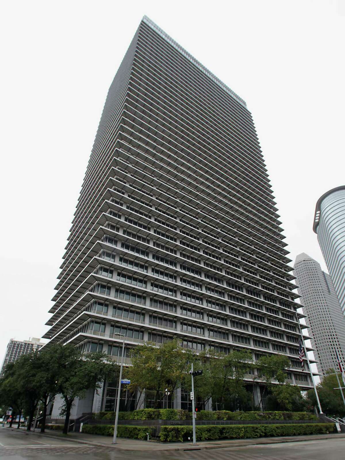 The ExxonMobil building at 800 Bell was built in the 1960s.