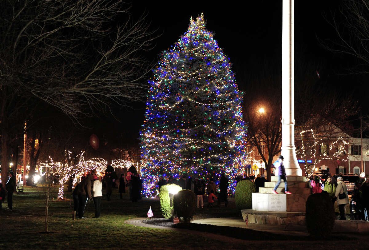 Christmas trees light up region