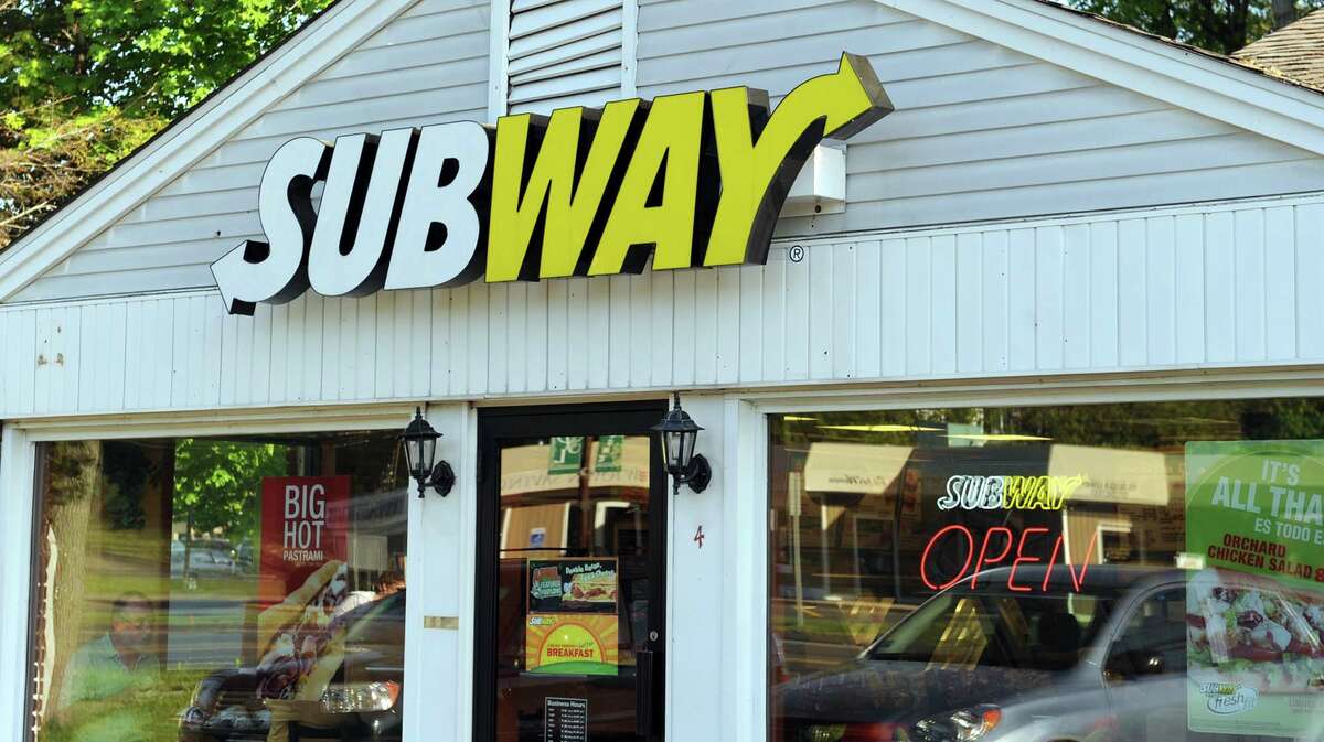 A Subway franchise at 75 Stony Hill Road in Bethel appears in this file photo.