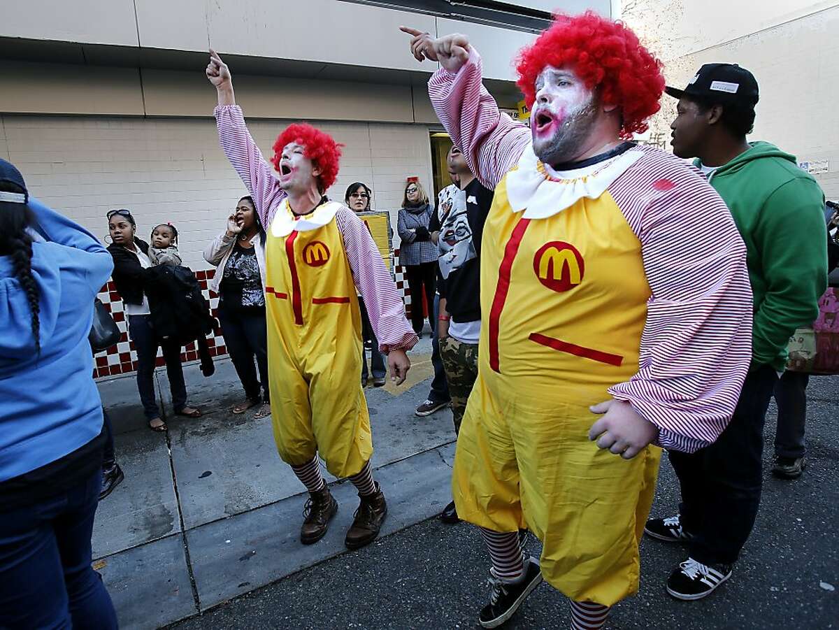 Fast-food workers rally for better pay