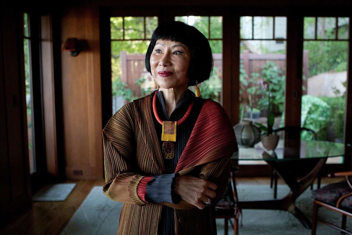 Amy Tan talked to academics about the tricks of the courtesan trade while researching her book.