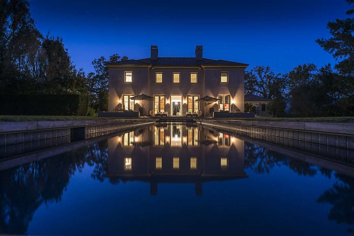 Furnished villa in St. Helena offers antique, contemporary art