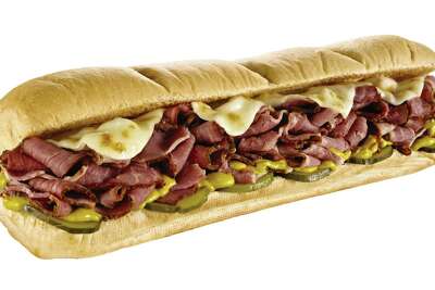 Pastrami Sandwich Fixed Up Subway Style
