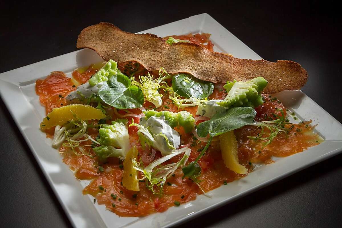 The Brown Sugar Smoked Salmon at Izzy's in Alamo, Calif., is seen on December 5th, 2013.