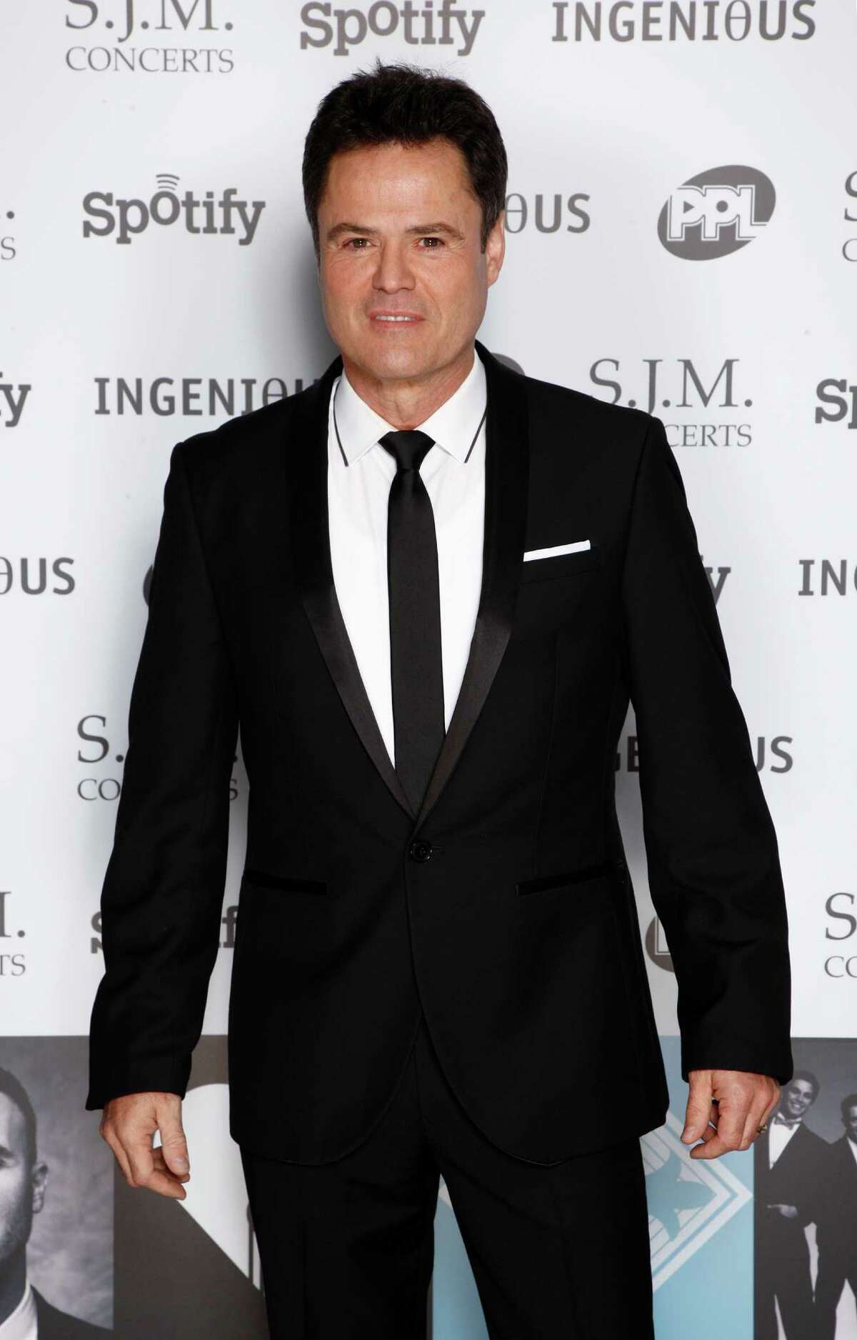 Donny Osmond arriving at the 2012 Music Industry Trusts Award ceremony at the Grosvenor House Hotel on Monday, Nov. 5, 2012, in London. (Photo by John Marshall JM Enternational/Invision/AP)