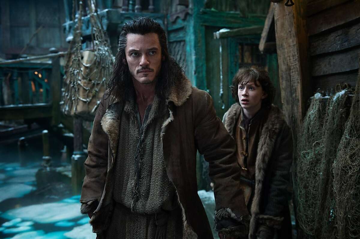 Luke Evans and John Bell star in, "The Hobbit: The Desolation of Smaug."