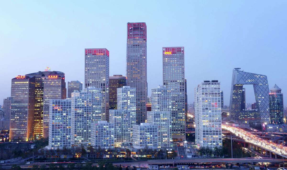 The skyline of Beijing: China's growth has many in the West thinking of the possibilities of trade. China has been a hard sell in terms of creating manufacturing jobs locally.