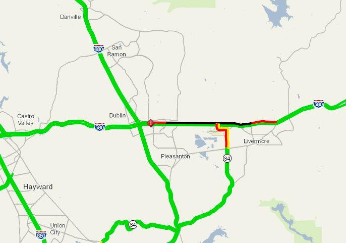 Lanes reopened after I-580 crash in Dublin