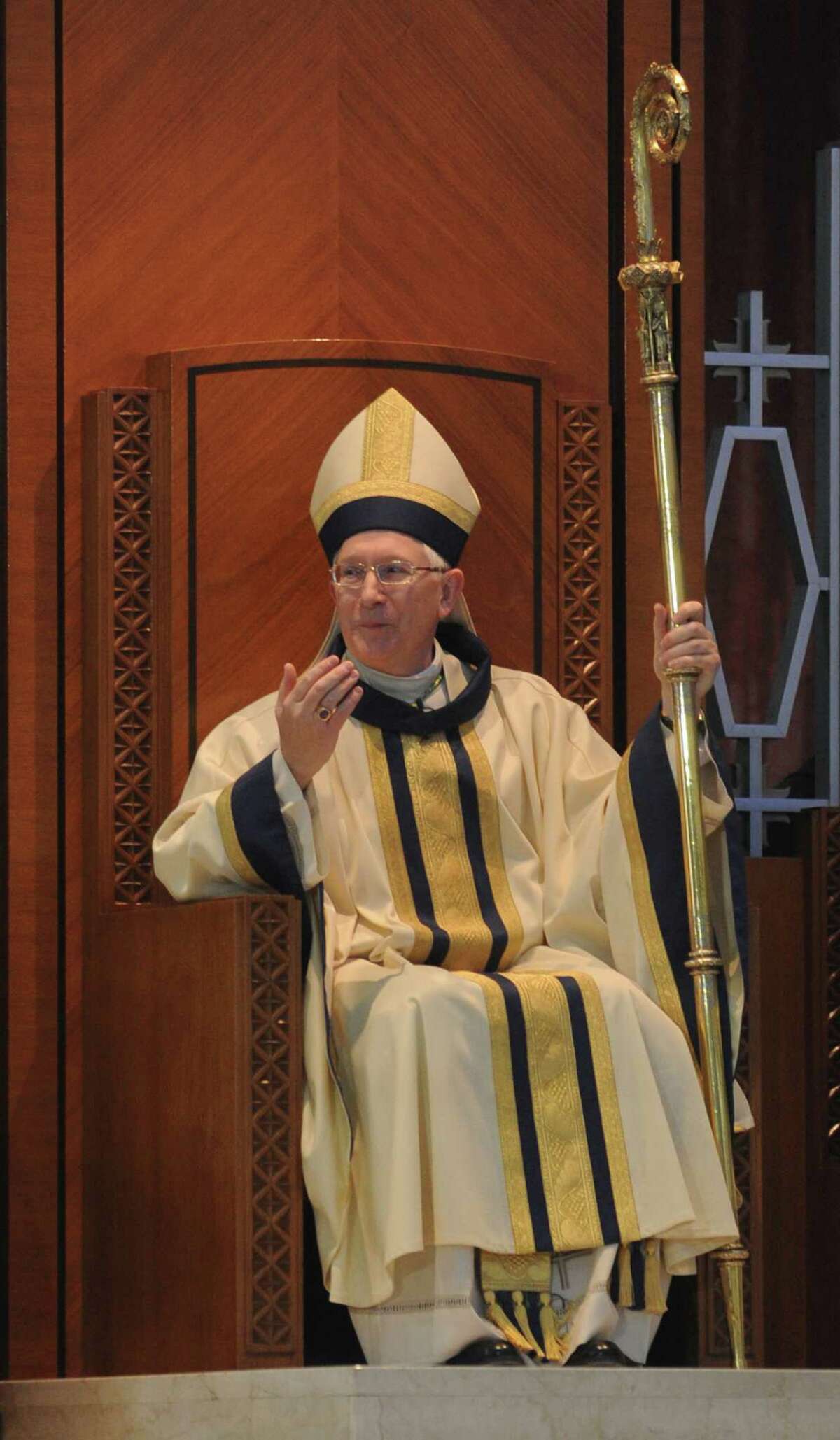 Mass of Installation for Archbishop Leonard P. Blair, Cathedral of Saint Joseph in Hartford, Conn., Dec. 16, 2013.