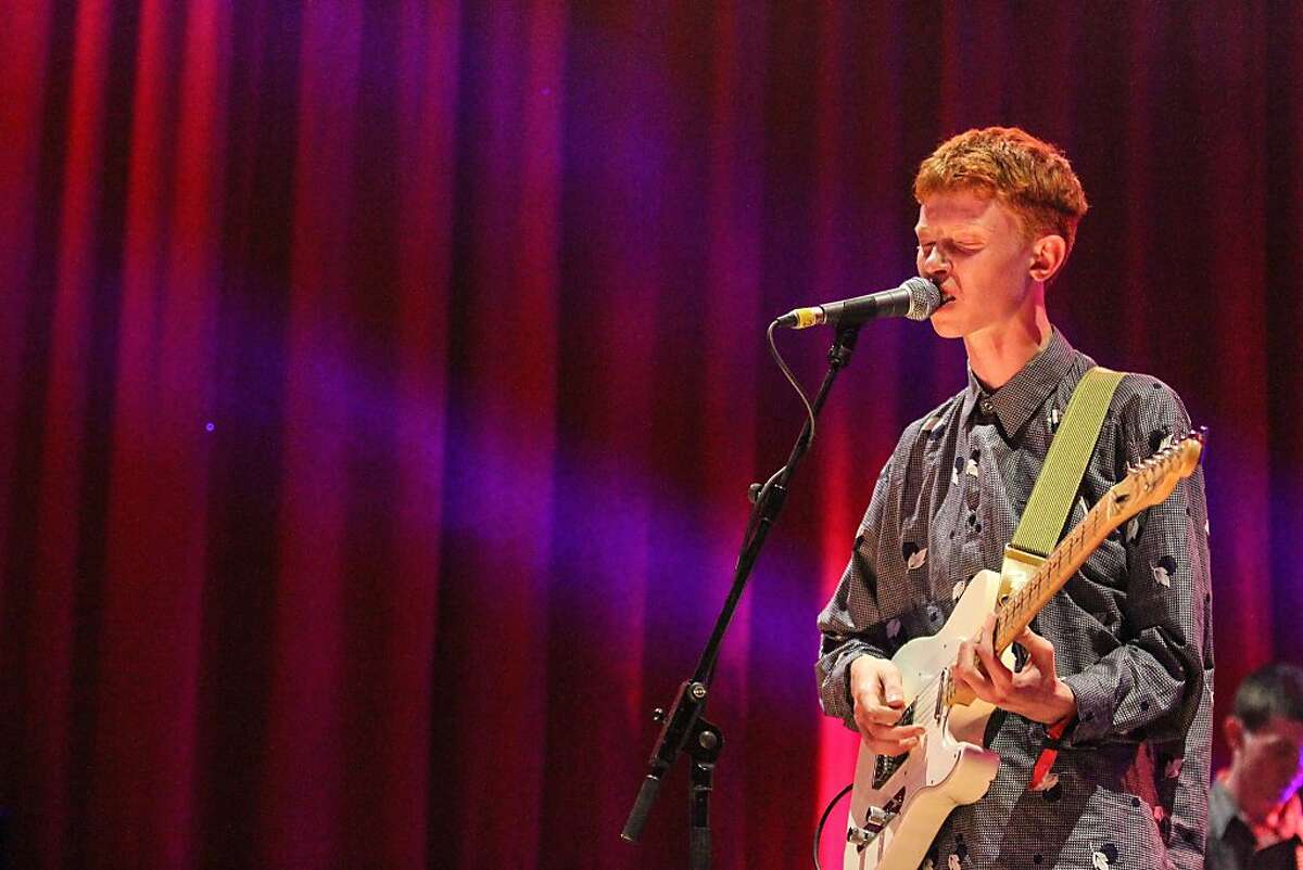 King Krule, whose real name is Archy Marshall, performing at Melt! Festival in Germany, July 2013.
