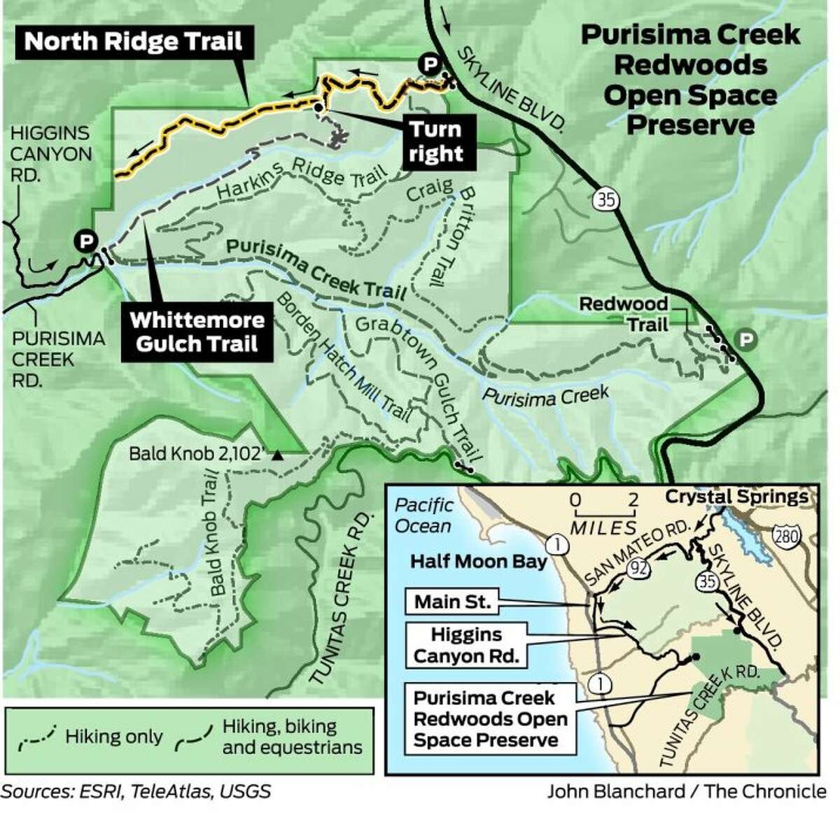 Traverse Purisima Open Space's trail less traveled