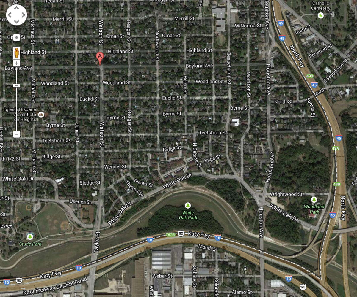 Woodland Heights - Click for full map.