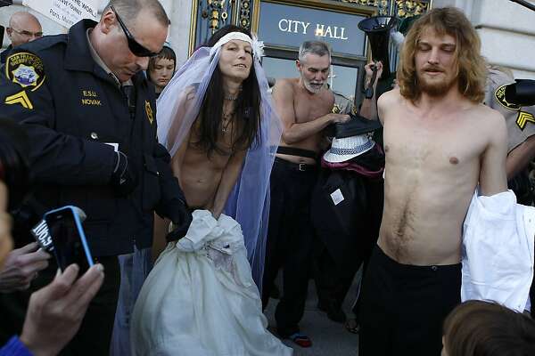 There may be more naked people than normal in SF this 