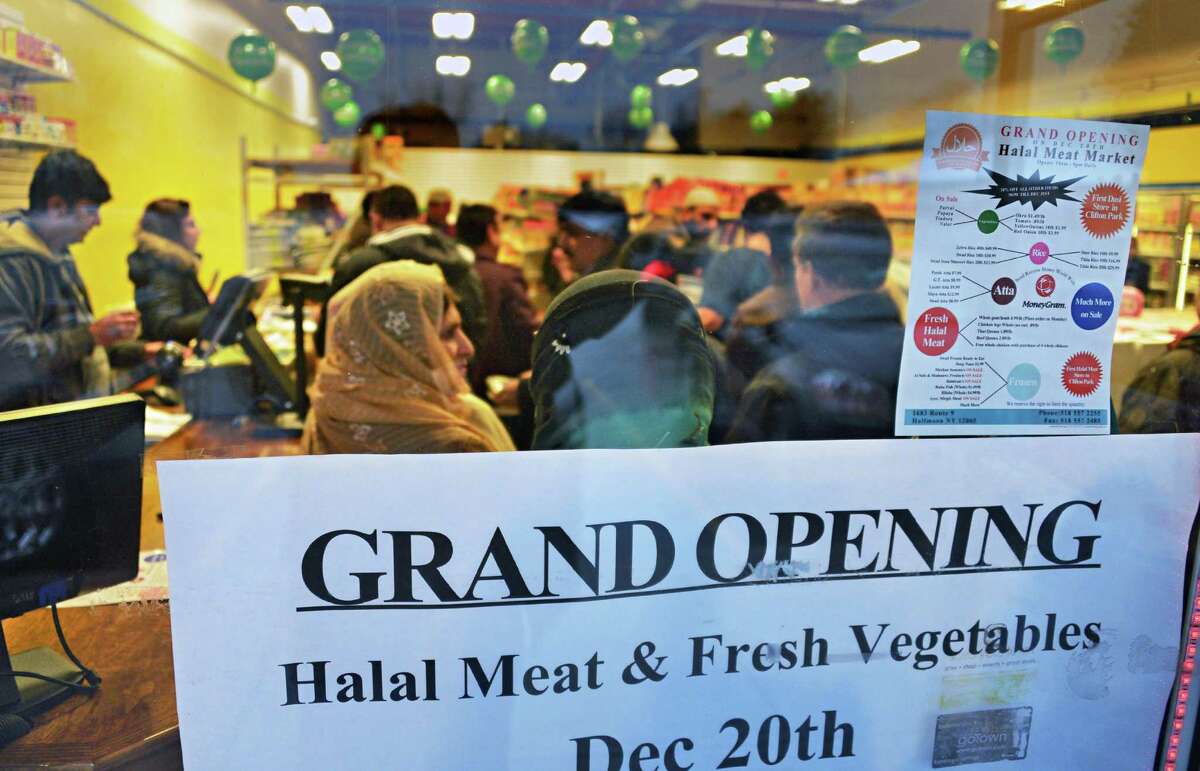 Opening day for ethnic food store