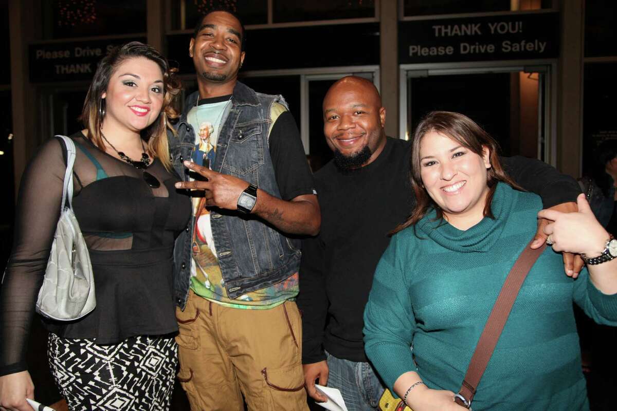 Fans wait to see rapper Jay Z at the AT&T Center on Friday night, Dec. 20, 2013.