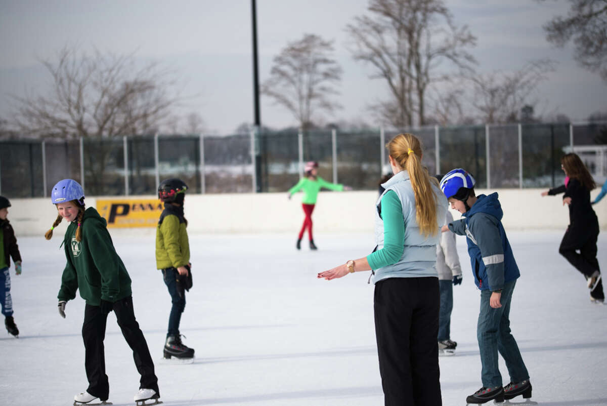 SEEN Ice Skating At The Longshore Rink