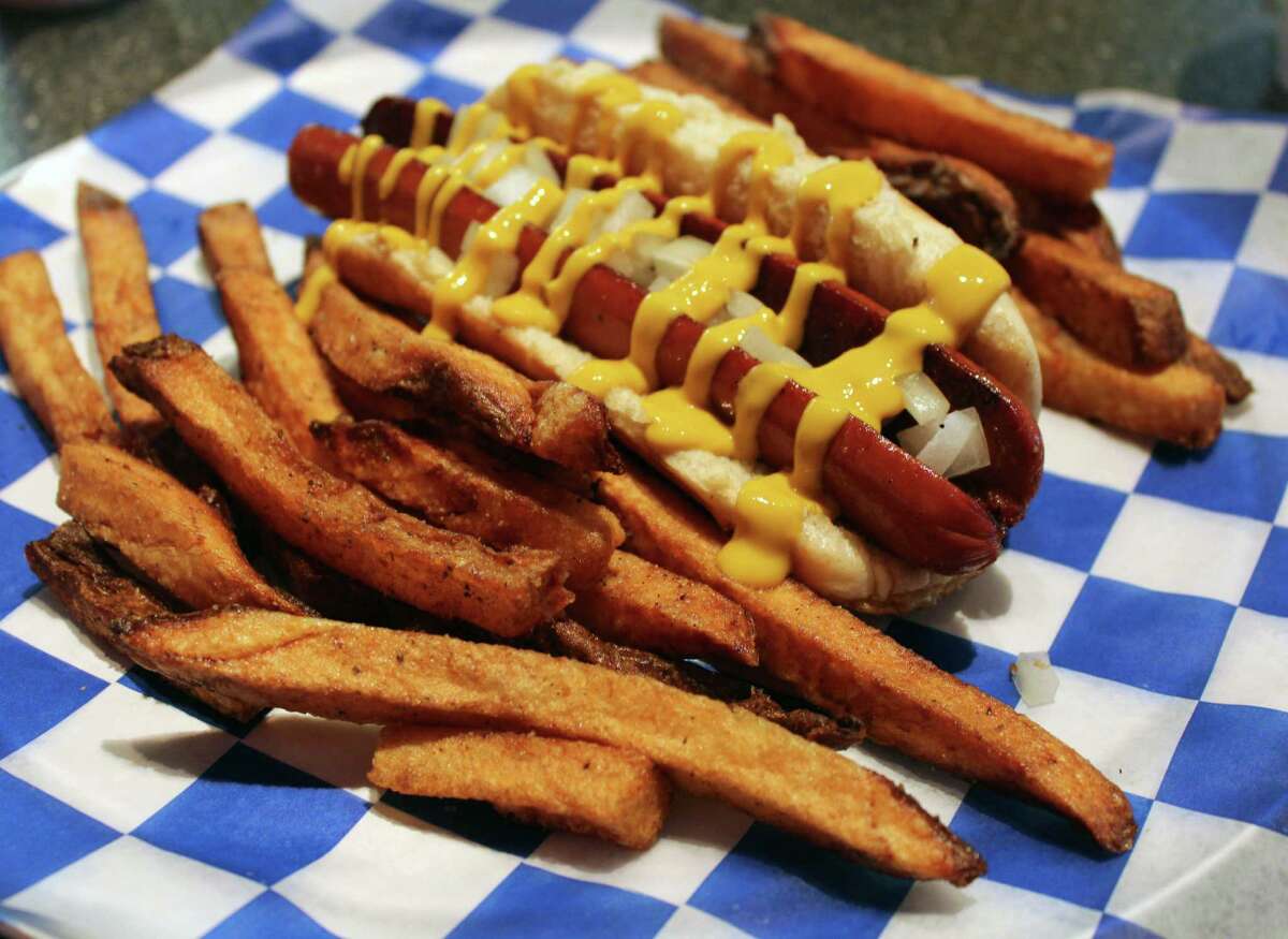 For mySA Just a Taste: Fattboy Burgers & Dogs has opened a second location at 11224 Huebner Road, Suite 206. Both locations offer the same menu that includes burgers, chicken sandwiches and hot dogs. (Jennifer McInnis/San Antonio Express-News)