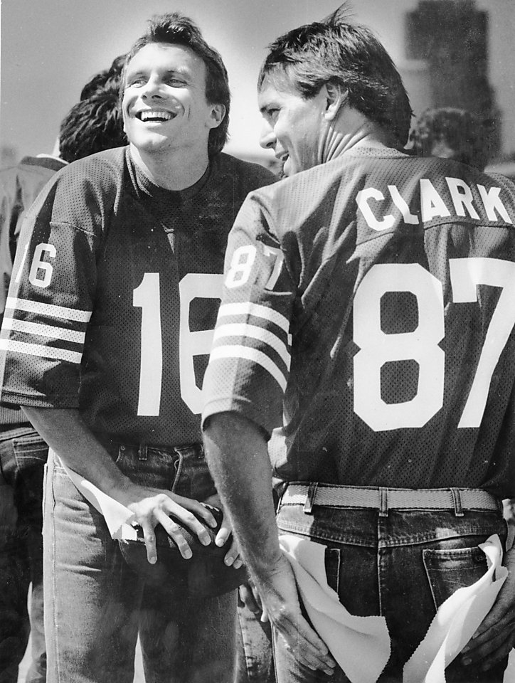 Dwight Clark: A 49ers Reunion with the ALS-Stricken Icon - Sports