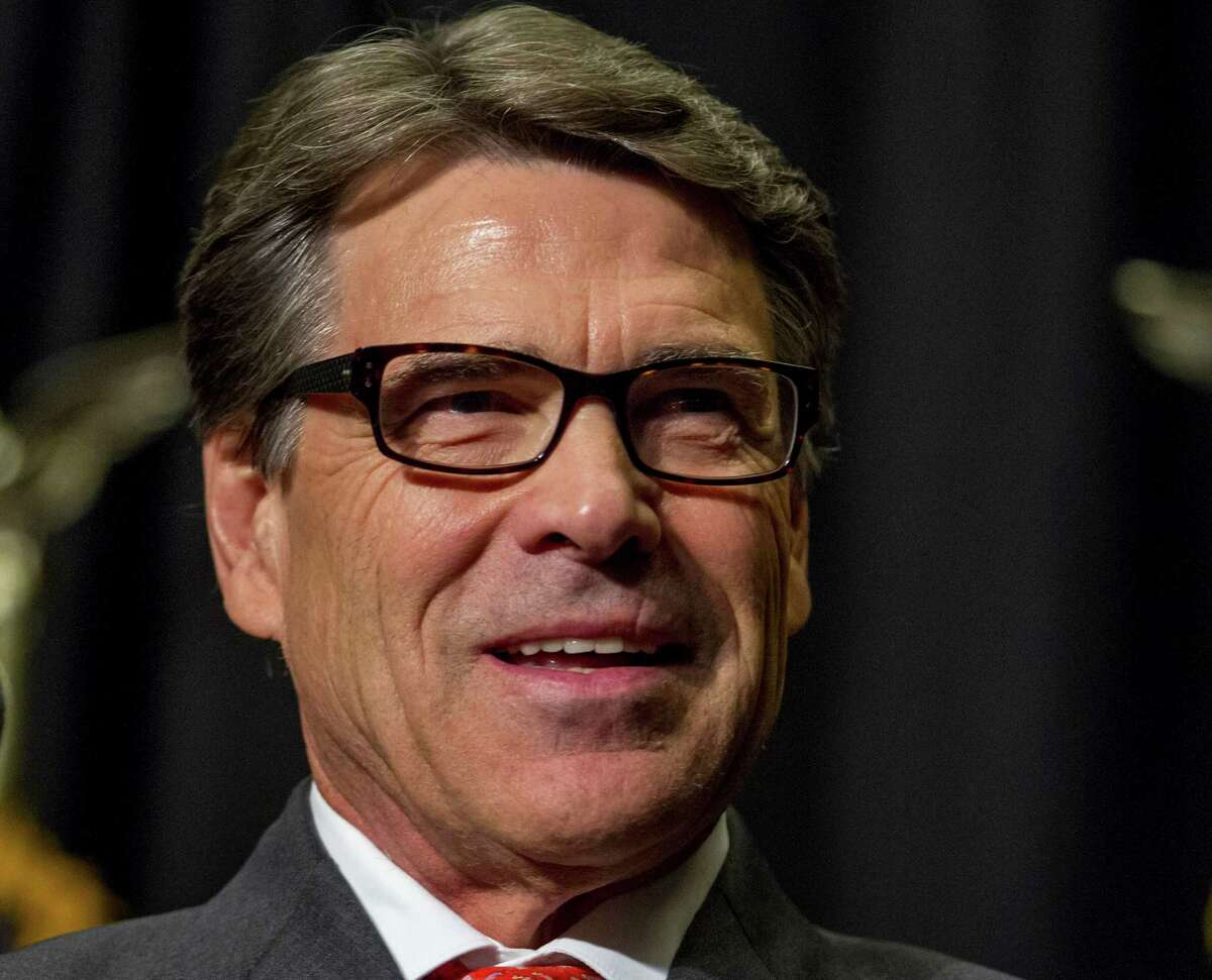 Rick Perry. GQ says: “Is he really gonna run for president again? Hasn’t he heard himself talk? Doesn’t he know he’s under indictment? He should be able to see all that with his new 'smart feller' glasses.”