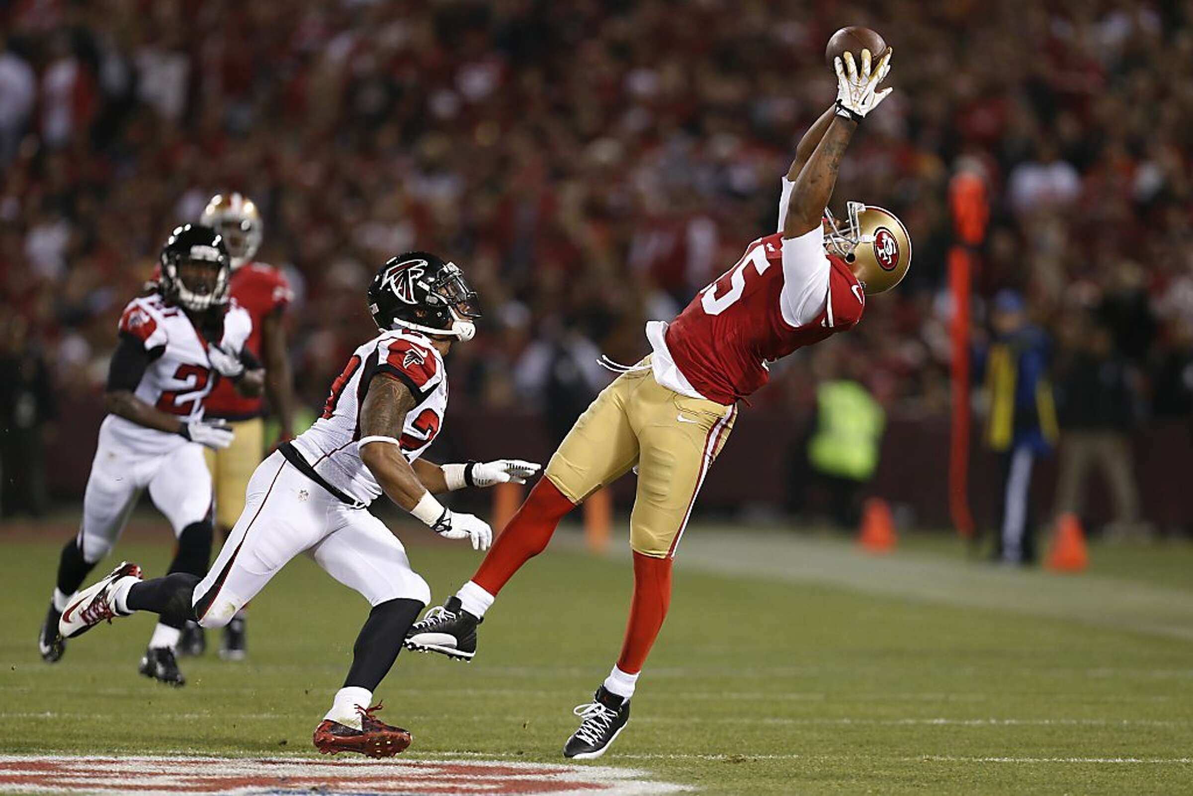 49ers' Michael Crabtree makes 'amazing' Achilles recovery