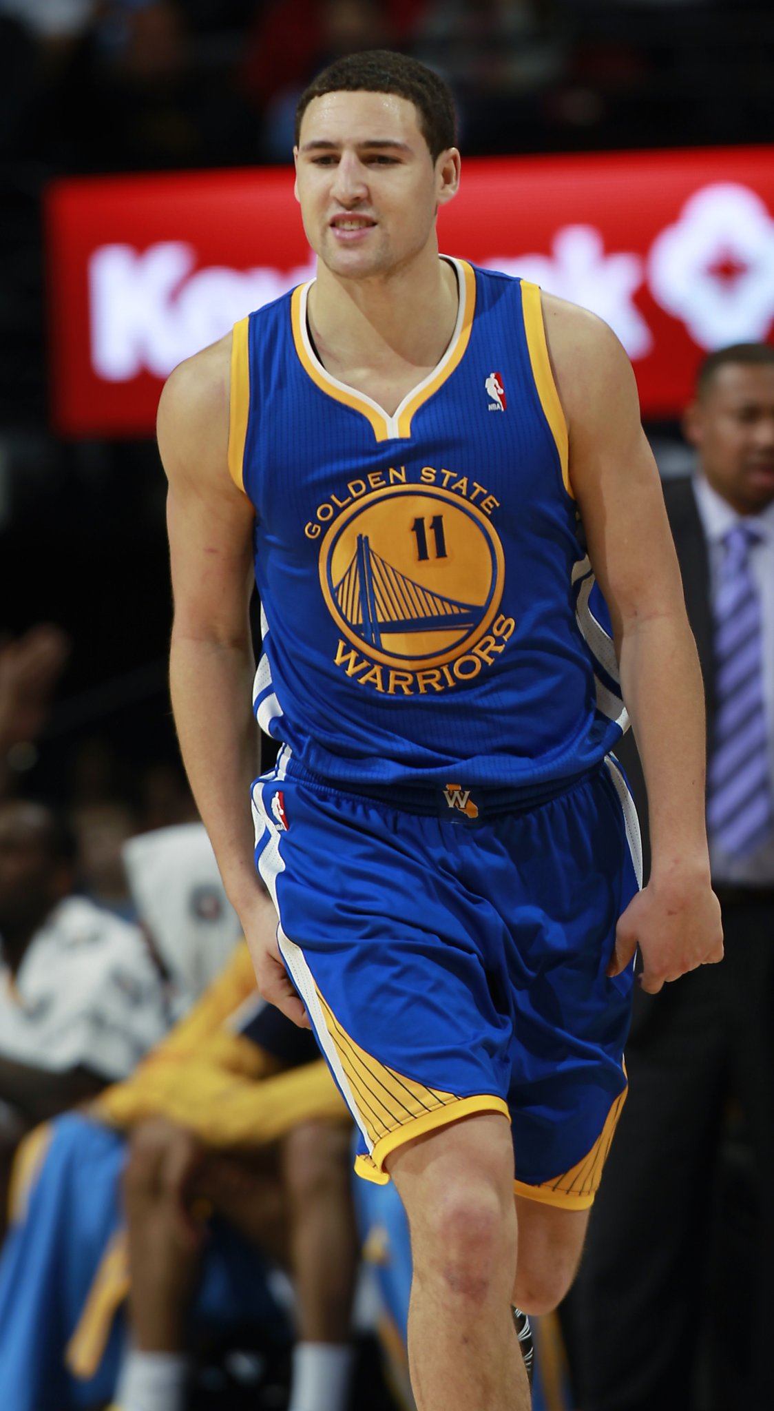 Klay Thompson's games-played streak nears milestone