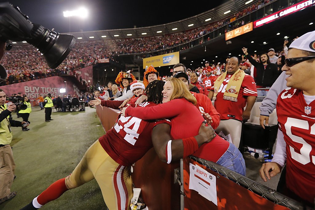 San Francisco 49ers fans feeling sentimental about Candlestick – The  Mercury News