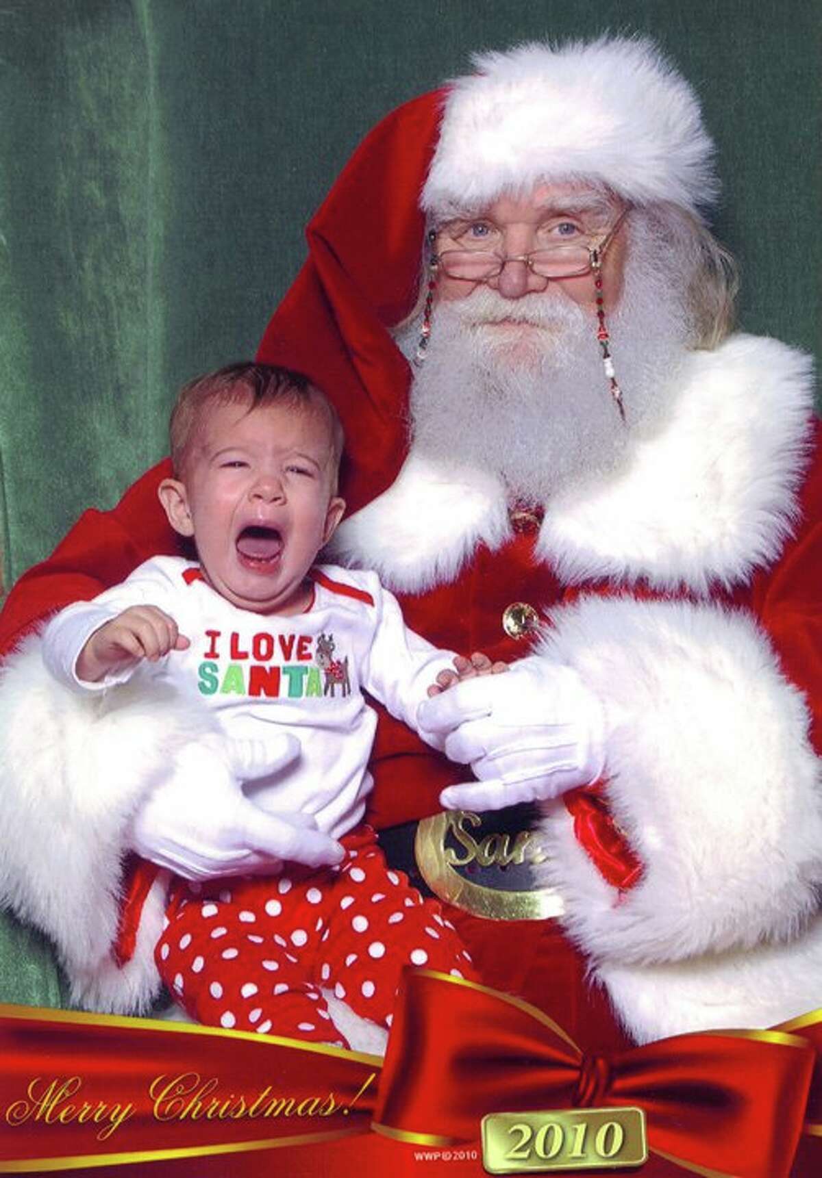 Reader contest: Kids crying on Santa's lap