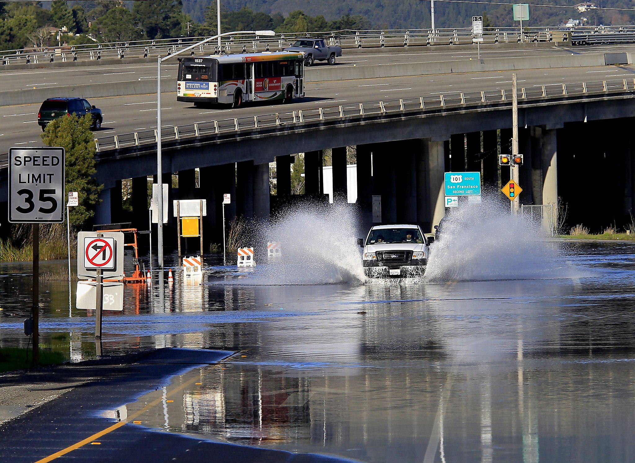 Flood watch as king tides hit California