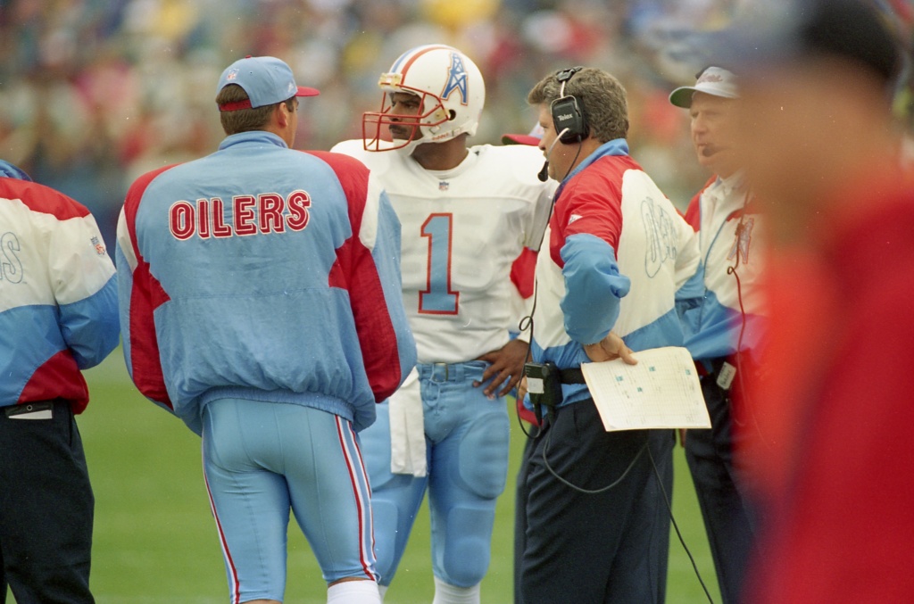 The 1993 Houston Oilers had at least two gay players, former