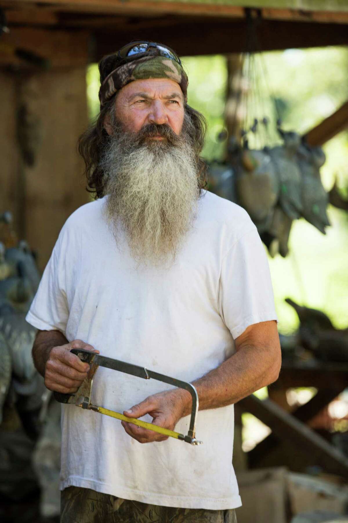 A&E shows Phil Robertson from the popular series "Duck Dynasty," was suspended for disparaging comments he made to GQ magazine about gay people. There is debate about whether he made an actual apology but in part he said, "I centered my life around sex, drugs and rock and roll until I hit rock bottom and accepted Jesus as my Savior. My mission today is to go forth and tell people about why I follow Christ and also what the bible teaches, and part of that teaching is that women and men are meant to be together. However, I would never treat anyone with disrespect just because they are different from me...."