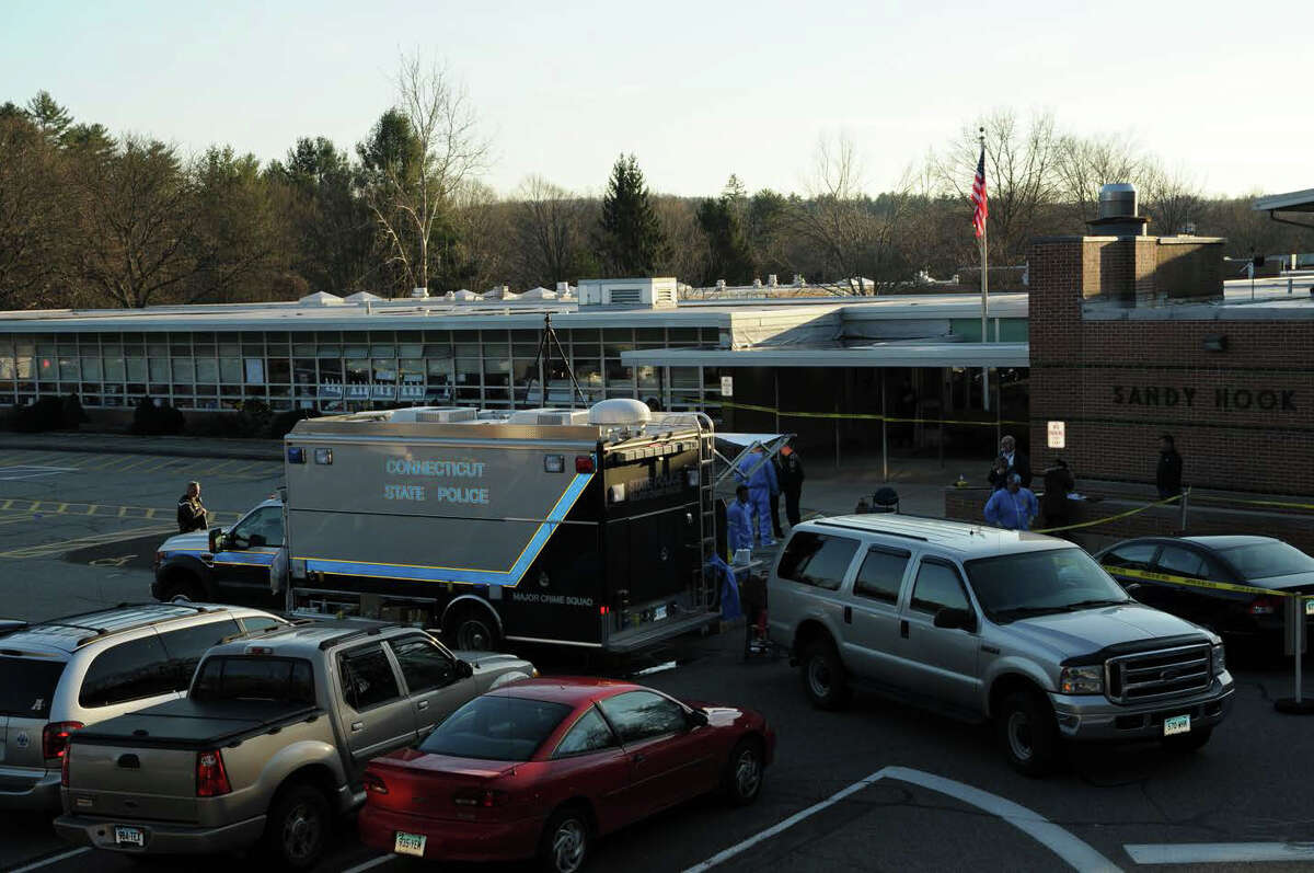 Photographs of Sandy Hook Elementary School in Newtown, Conn. from the full school shooting reports that were released by the Connecticut State Police on Friday, Dec. 27, 2013.