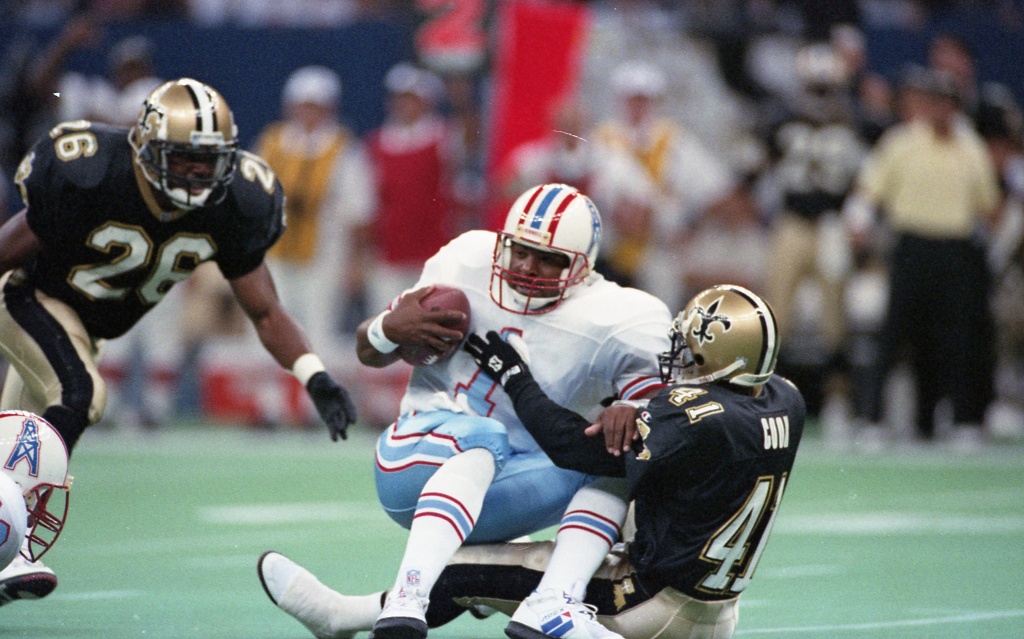 The 1993 Houston Oilers had at least two gay players, former