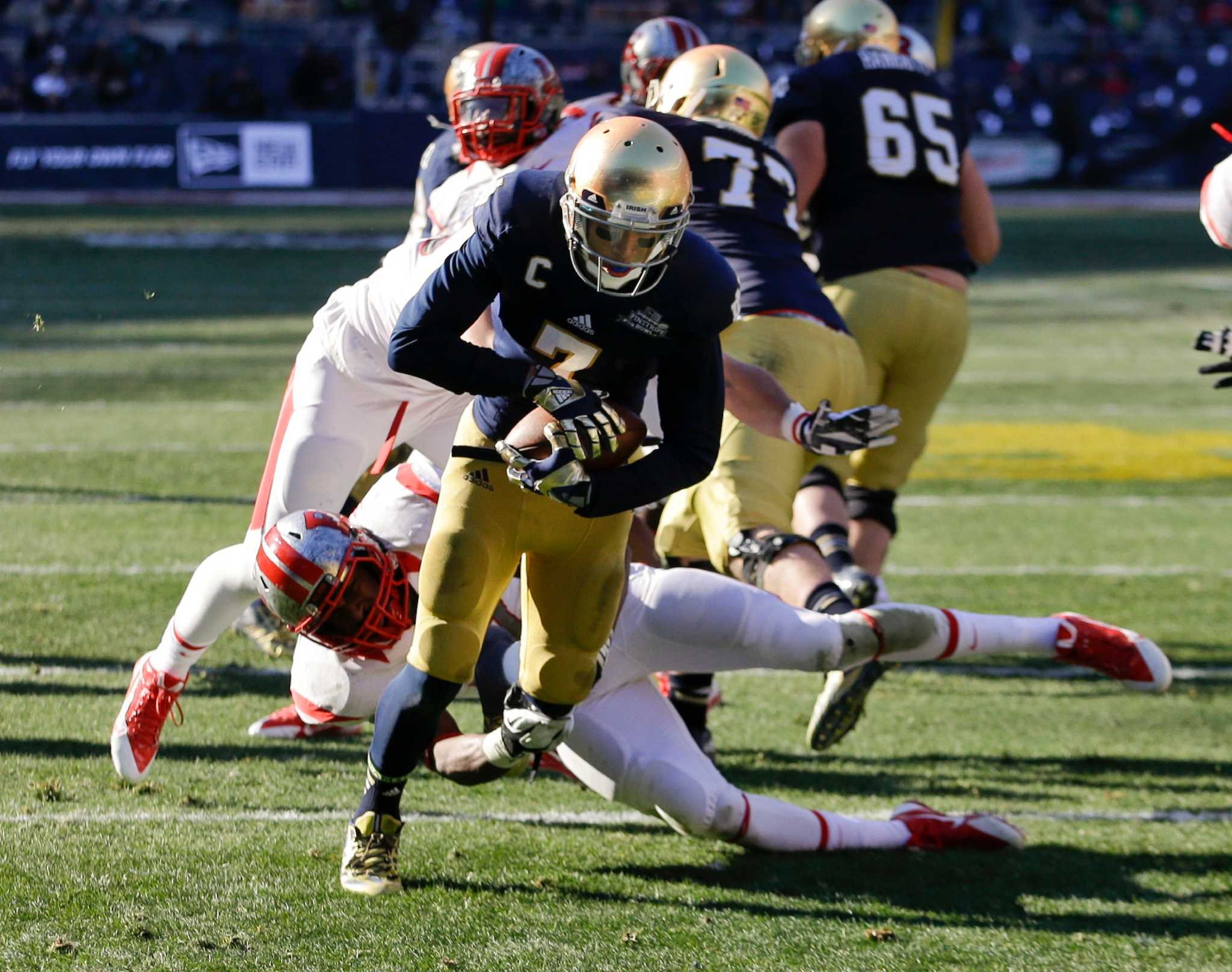 Notre Dame's Performance in 2013 Pinstripe Bowl Is Irish's Season