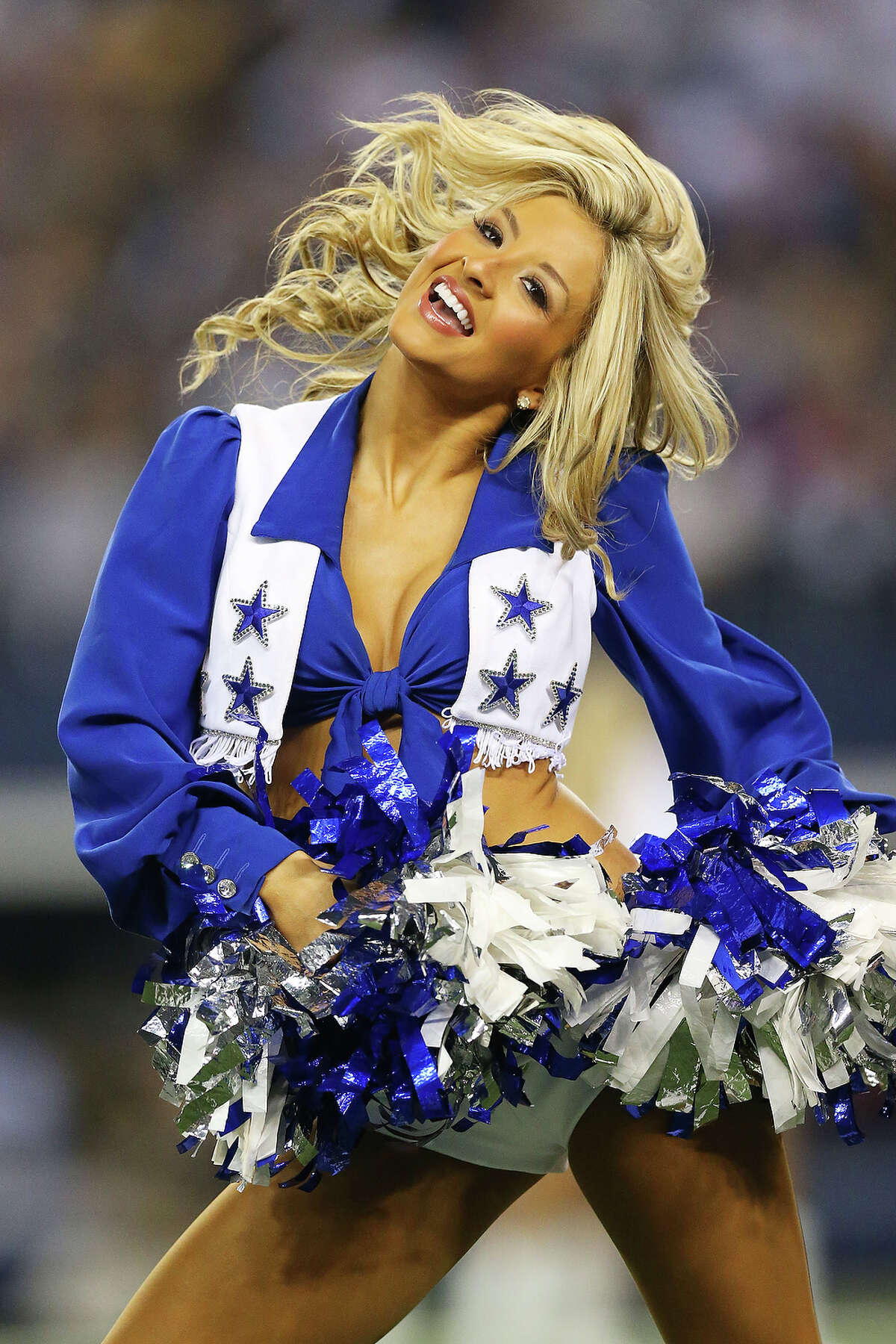 Dallas Cowboys Cheerleaders at football games