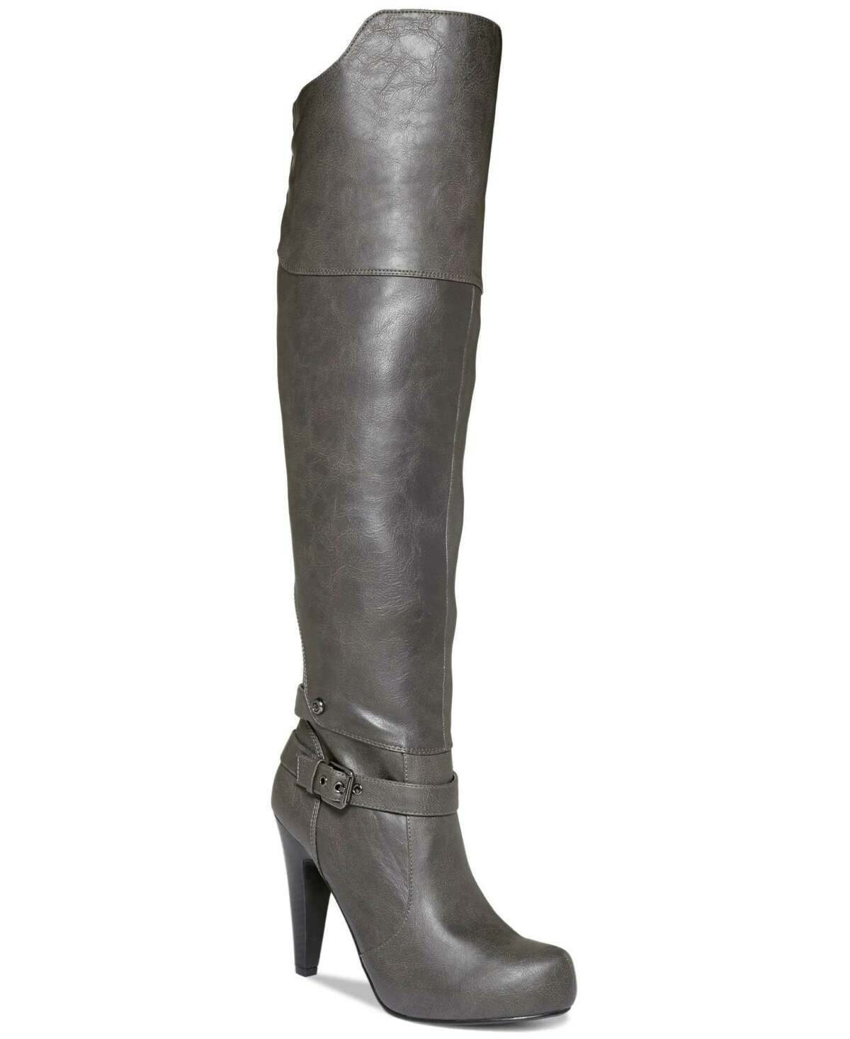 boots; G by GUESS Women's Trinna Over-the-Knee Platform Dress Boots $119.00 at Macy's