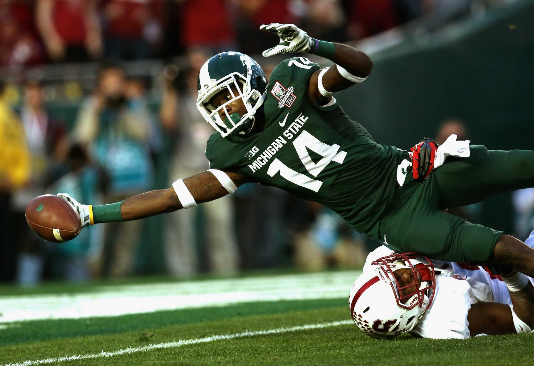 Rose Bowl Champions: No. 4 MSU Beats No. 5 Stanford, 24-20 - Michigan State  University Athletics